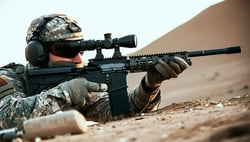 a sniper aiming down a rifle scope-3